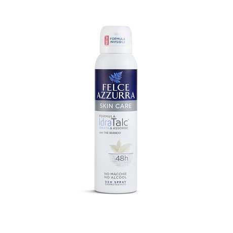 deodorant felce azzurra skin care idra talc 150ml