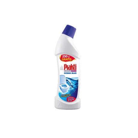detergent de baie dr prakti  gel wc ocean blue 750ml