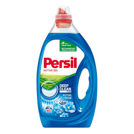 detergent rufe persil active gel fresh by silan 3l 60spalari