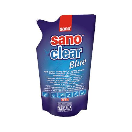 Detergent de geam Sano Clear Blue refill 750ml