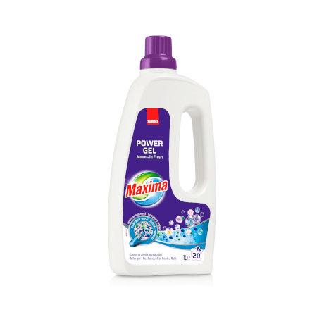 Detergent de rufe gel Sano Maxima Power Gel Mountain Fresh 1l