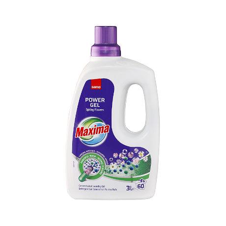Detergent de rufe gel Sano Maxima Power Gel Spring Flowers 3l