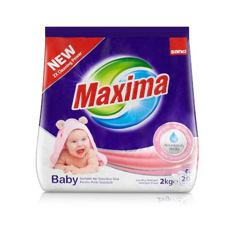 Detergent de rufe Sano Maxima Piele Sensibila Baby 2kg