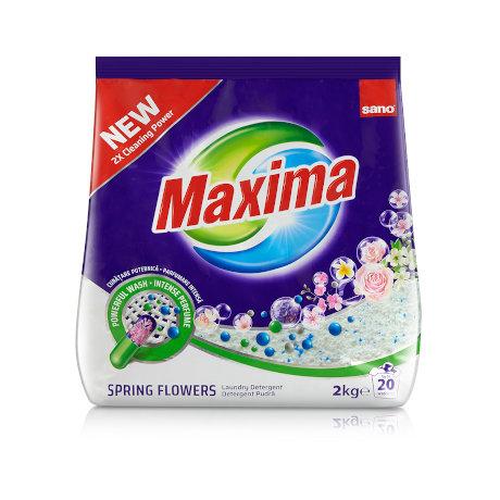 Detergent de rufe praf Sano Maxima Spring Flowers 2kg