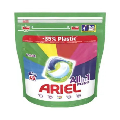 Detergent de rufe capsule Ariel Allin1 Pods color45x30ml