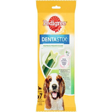 hrana uscata pentru caini pedigree dentastix fresh 180gr