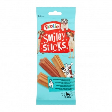 hrana uscata pentru caini forlic smiley sticks pui 175g