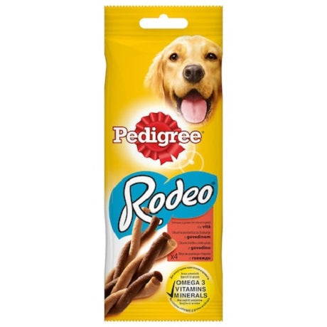 hrana uscata pentru caini pedigree rodeo vita 70g