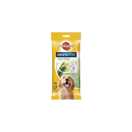 hrana uscata pentru caini talie mare pedigree dentastix fresh 270gr