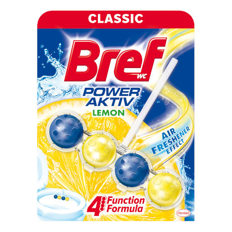 odorizant toaleta bref power aktiv lemon 50gr