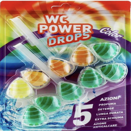 odorizant toaleta relevi wc power drops 2x55gr 5bile