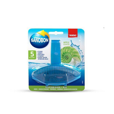 Odorizant de toaleta  Sano Bon Blue Apple 55gr
