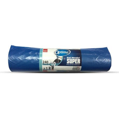 Saci menajeri Sano Optima Albastri 10 buc 240l