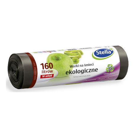 saci menajeri stella ecologici 10bucati ldpe 160l