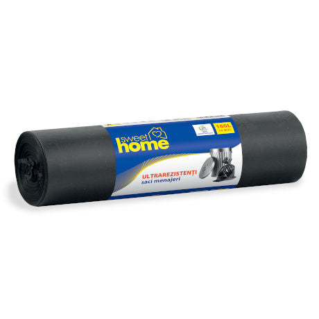 saci menajeri sweet home ultra rezistenti 10bucati ldpe 160l