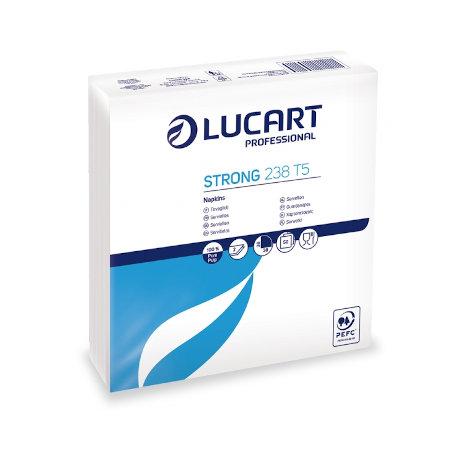 servetele lucart strong albe 38x38