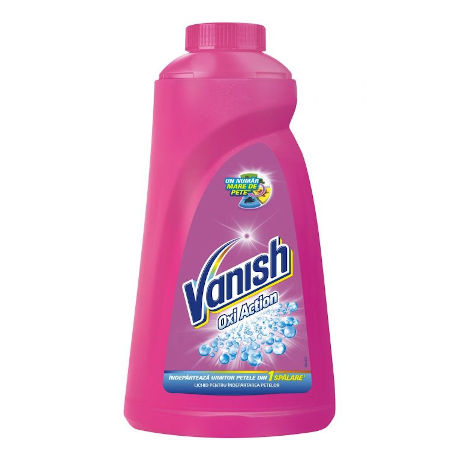 solutie pete vanish oxi action pink 1l